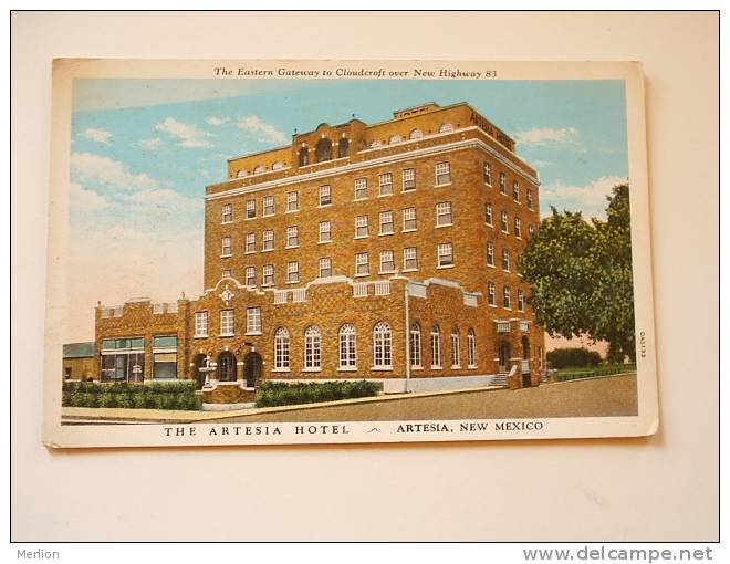 US-NM- The Artesia Hotel - Artesia New Mexico -    Ca 1920   -  F D64132 - Altri & Non Classificati