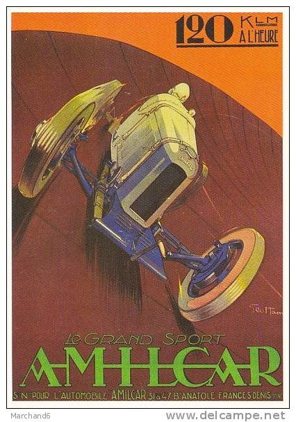 AUTOMOBILE AMILCAR PAR GEO HAM LE GRAND SPORT AMILCAR  ..MODERNE - Pubblicitari