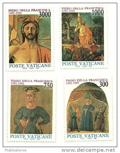 1992 - 938/41 Piero Delle Francesca   +++++++ - Nuovi