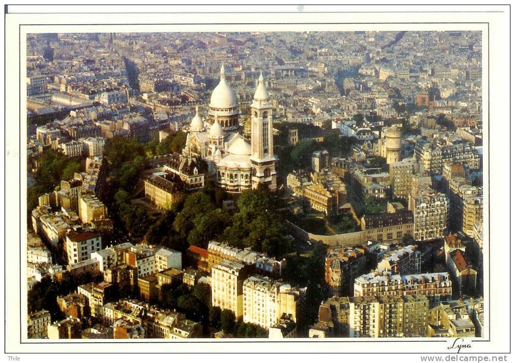 En Survolant PARIS - Basilique Du Sacré-Coeur De Montmartre - Sacré Coeur