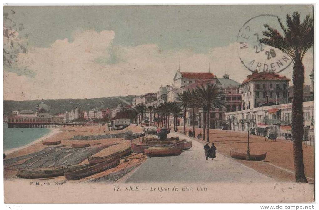 D - CARTE POSTALE - 06 - NICE - LE QUAI DES ETATS UNIS - - Places, Squares