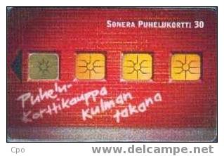 # FINLAND D210 Phonecard Shop 30 Orga 11.99 Tres Bon Etat - Finnland