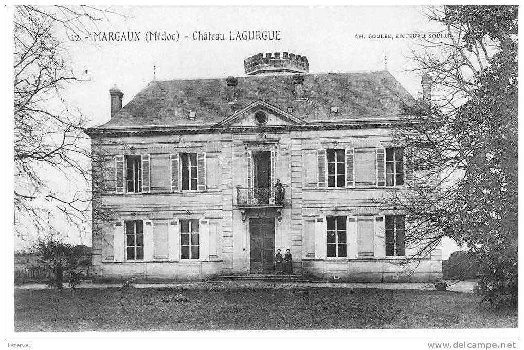 CPA MARGAUX CHATEAU LAGURGUE - Margaux