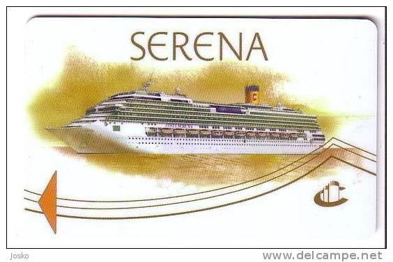 PASSENGER SHIP Serena ( Italy ) Paquebot Pasajero Passagier Passeggero* Bateau Navire Barco Buque Schiff Nave Schip Boat - Usos Especiales