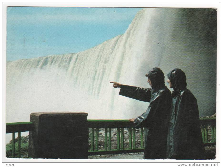 3 Timbres / Carte  , Postcard Du 5 VI 1973 De Niagara Pour La France , 2 Scans - Brieven En Documenten