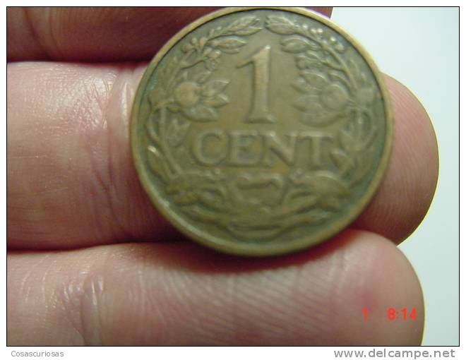 2332 NETHERLANDS HOLLAND HOLANDA    1 CENT     YEAR  1928 OTHERS IN MY STORE - 1 Cent