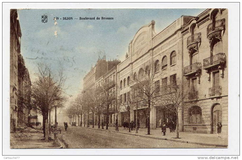 K14 - DIJON - Boulevard De BROSSES (1929) - Dijon