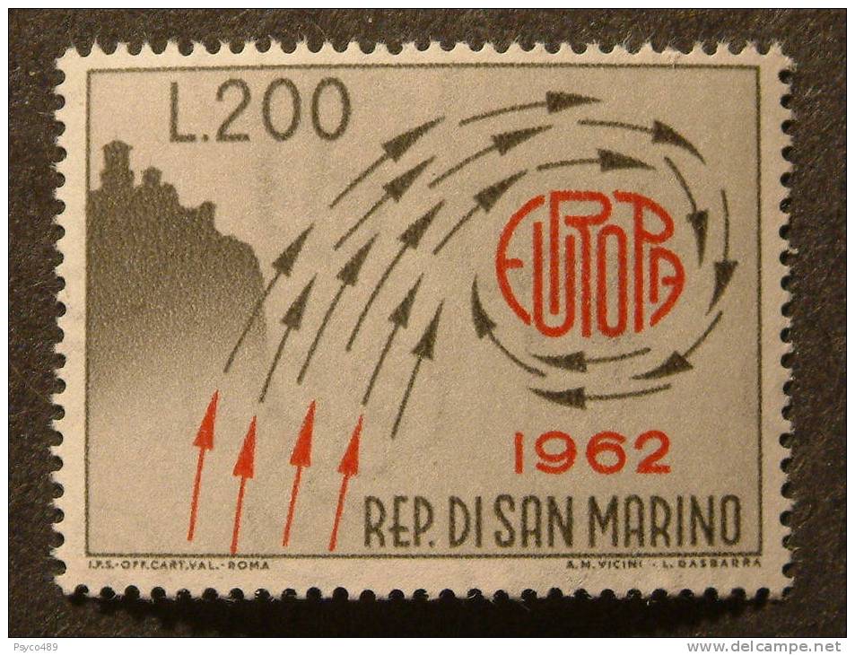 SAN MARINO -1962- "EUROPA" £. 200 MNH** (descrizione) - Unused Stamps