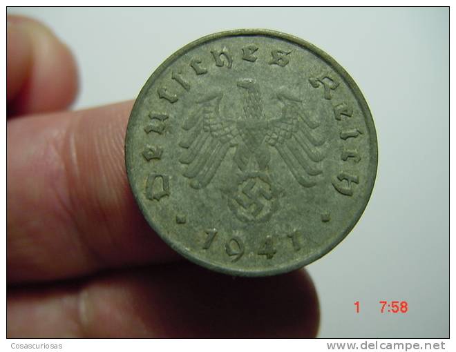 2224 GERMANY ALEMANIA  10 PFENNIG      YEAR  1941 A  OTHERS IN MY STORE - 10 Reichspfennig