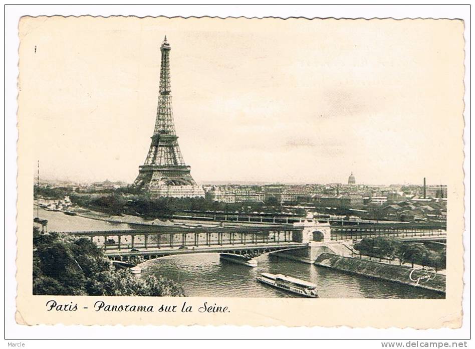 Paris  Panorama Sur La Seine - The River Seine And Its Banks