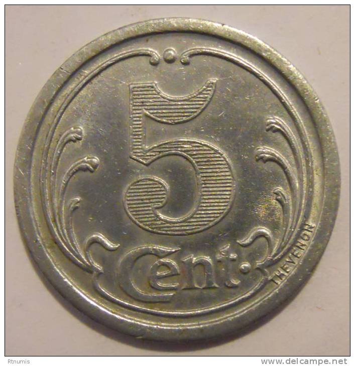 Landes 40 Chambre De Commerce 5 Centimes 1921 Elie 10.1 - Monétaires / De Nécessité
