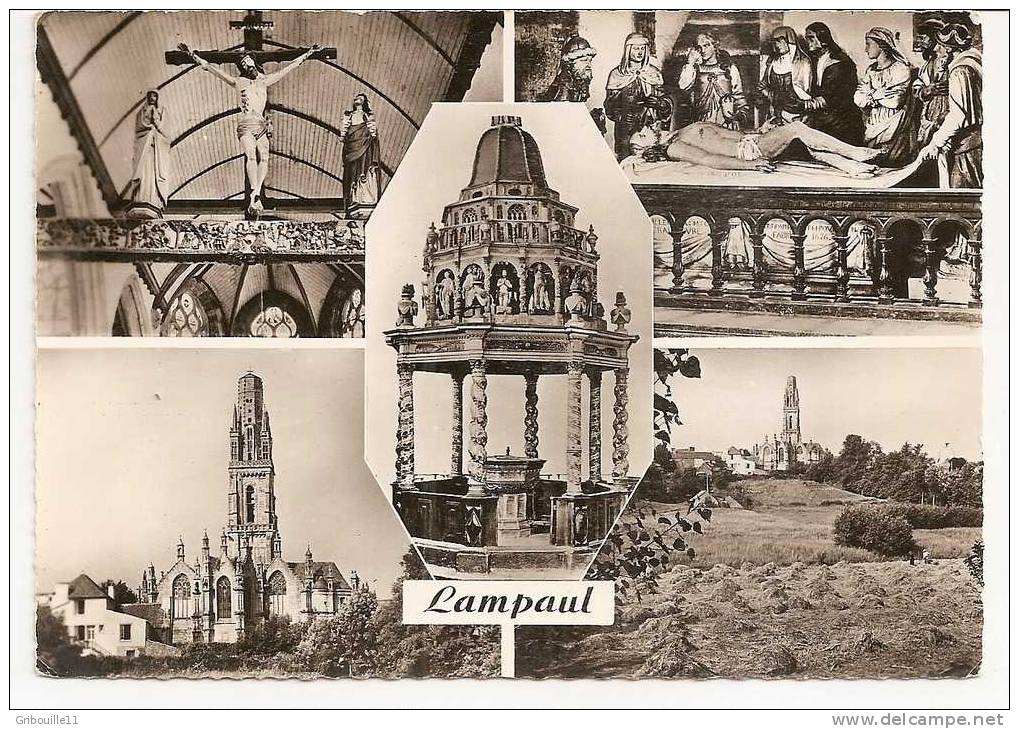 LAMPAUL   -   * 5 VUES DE SUPERBES MONUMENTS *    -   Editeur : C.A.P. De Paris    N° 20 - Lampaul-Guimiliau