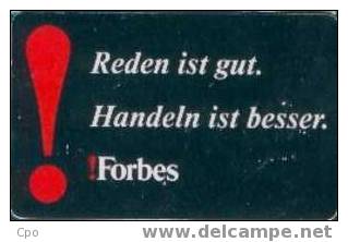 # GERMANY S22_91 Forbes 12 Gem 09.91  Tres Bon Etat - S-Series: Schalterserie Mit Fremdfirmenreklame