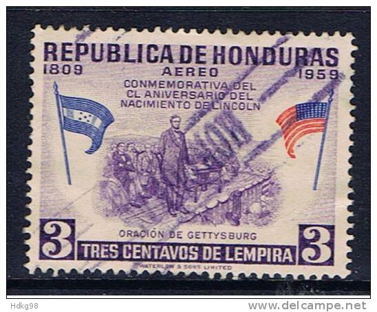 HN+ Honduras 1959 Mi 564 Abraham Lincoln - Honduras