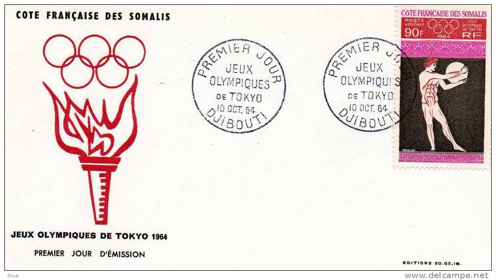 Jeux Olym /  De TOKYO 1964  Du 10/10/1964 - Summer 1964: Tokyo