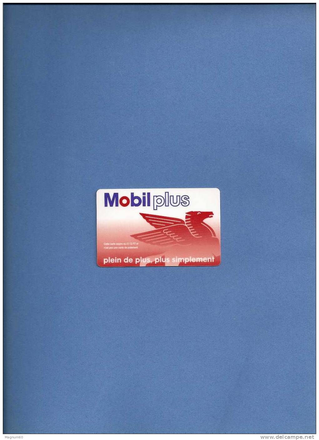 MOBIL PLUS (sans Nom Et Numero D´immatriculation) - Gift And Loyalty Cards