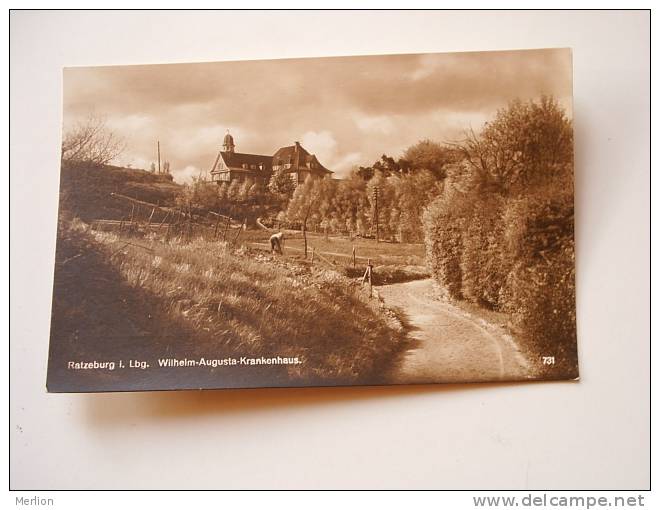 Ratzeburg I.Lbg. Wilhelm-Augusta Krankenhaus  Ca 1930    VF D64172 - Ratzeburg