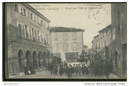 09  VARILHES / Hôtel De Ville Et Grand'rue / - Varilhes