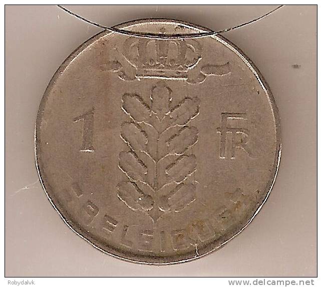 BELGIO - 1 Franco - 1956 - 1 Franc