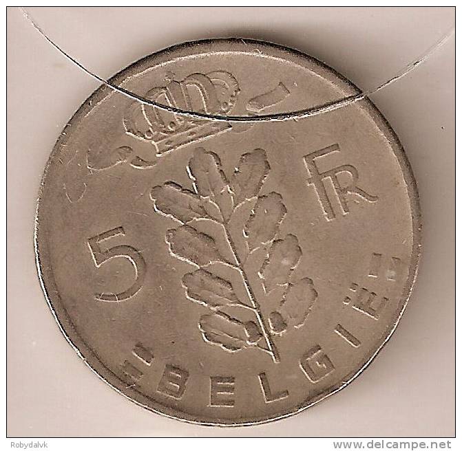 BELGIO - 5 Franchi - 1961 - 5 Francs