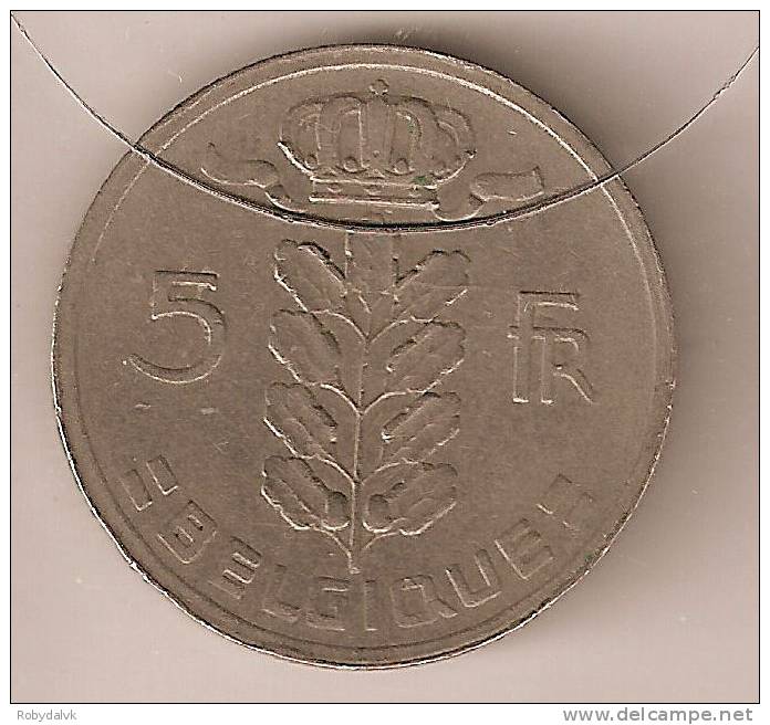 BELGIO - 5 Franchi - 1962 - 5 Francs