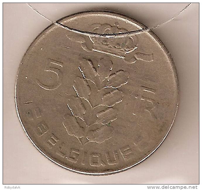 BELGIO - 5 Franchi - 1966 - 5 Francs