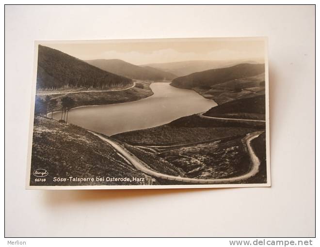 Söse-Talsperre Bei Osterode , Harz   FOTO-AK  Ca 1930's -  VF D64264 - Osterode