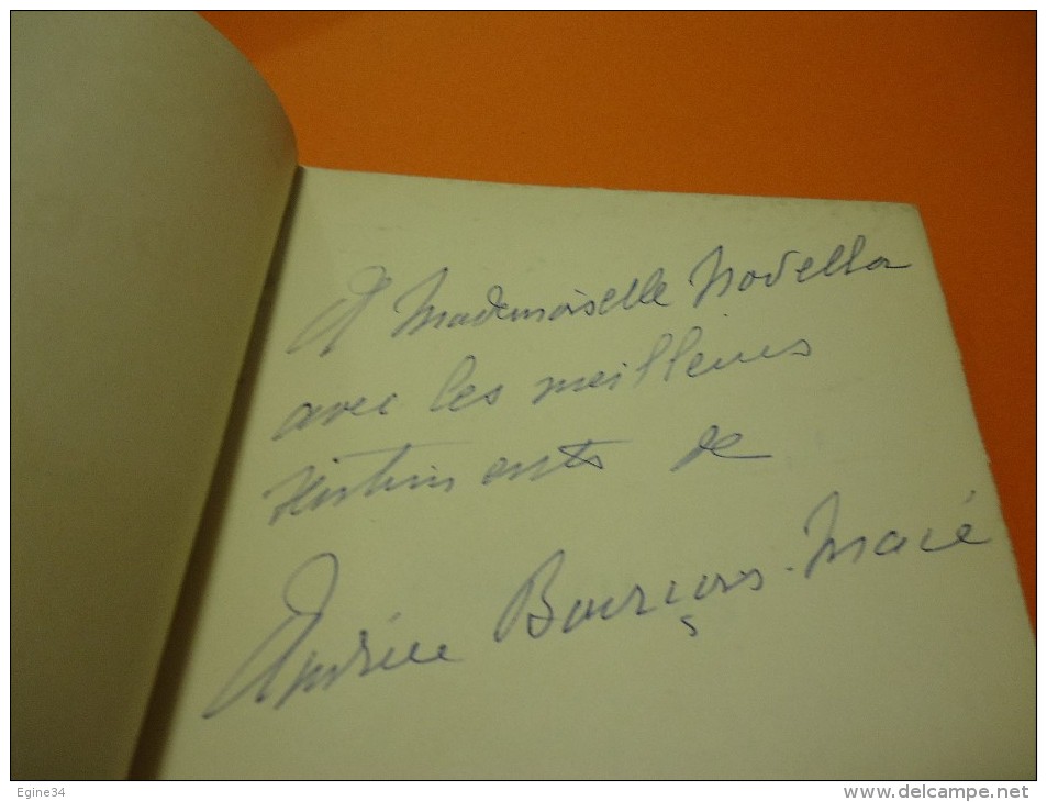 POESIE  -  Andrée BOURCOIS-MACE   -  PETALES D'HEURES -  Dédicacé  - - Auteurs Français