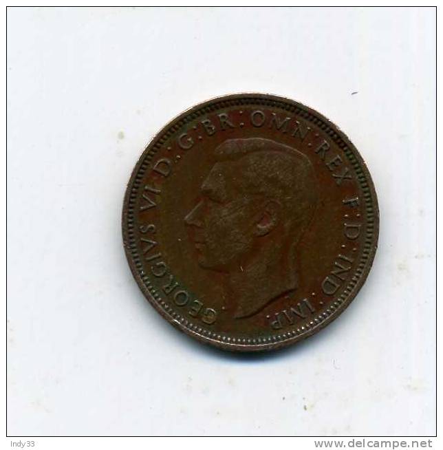 - GRANDE-BRETAGNE . HALF PENNY 1948 - C. 1/2 Penny