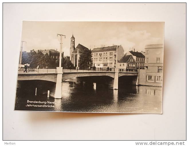 Brandenburg /Havel - Jahrtausendbrücke   FOTO-AK  Ca 1930's -  VF D64265 - Brandenburg