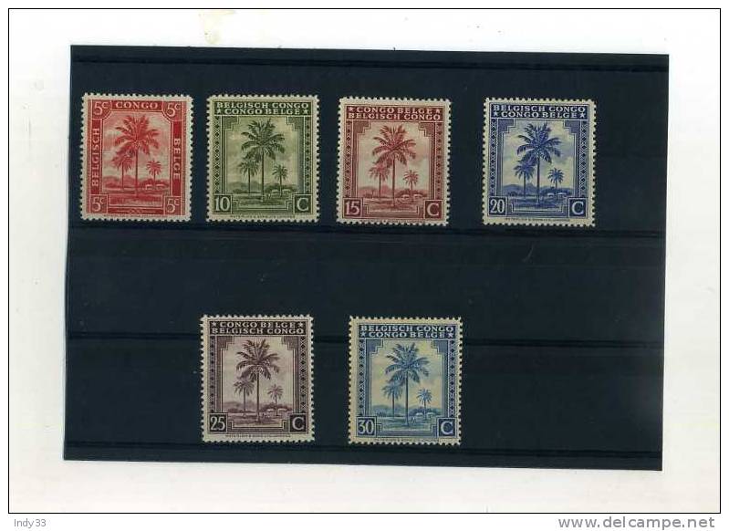 - CONGO BELGE . SUITE DE TIMBRES DE 1943 - Nuovi