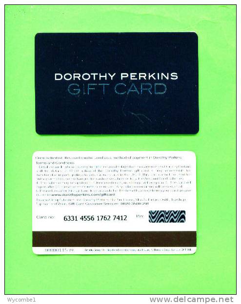 UK - Magnetic Gift Card/Dorothy Perkins - Other & Unclassified