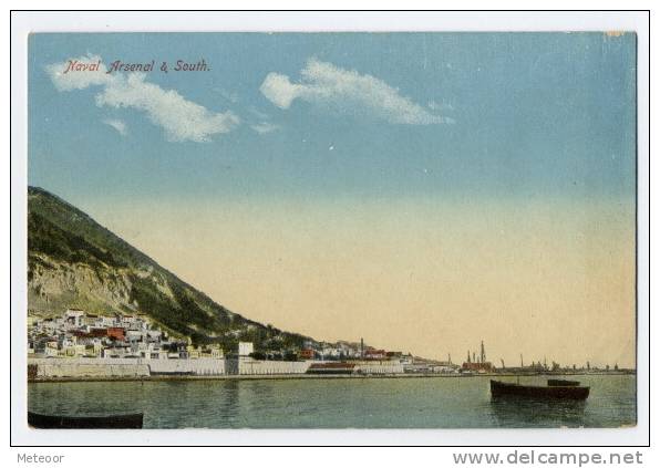 Gibraltar - Naval Arsenal & South - Gibraltar