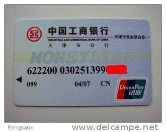 FINE USED CHINA ICBC BANK SHOPPING CARD - Chine