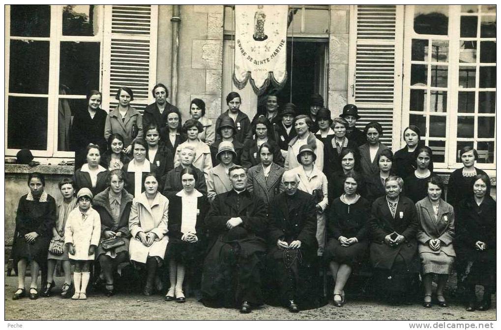 N°3007 -carte Photo Alençon -les Oeuvres De Sainte Marthe- - Alencon