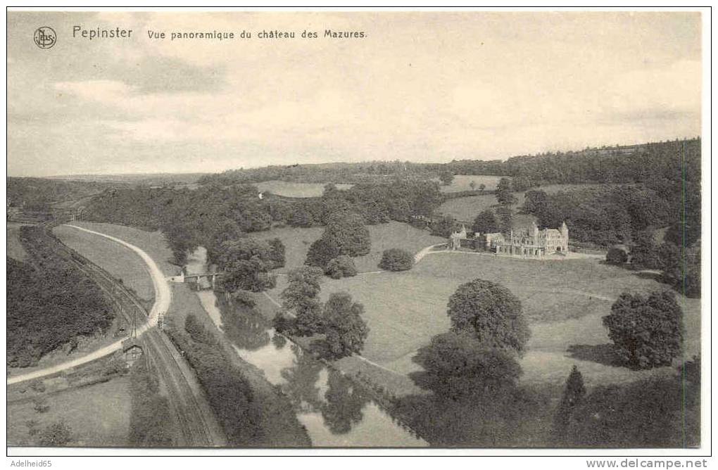 Pepinster Vue Panoramique Du Château De Mazures - Pepinster