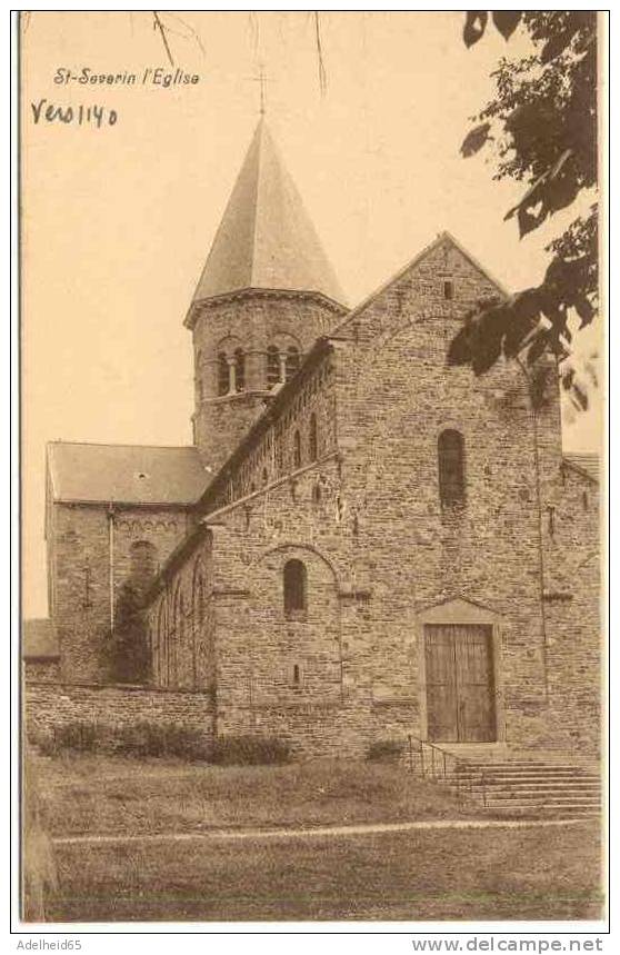 Saint-Séverin-en-Condroz Eglise Ed. Neuville Duvivier Café Epicerie Aunage St-Séverin - Nandrin