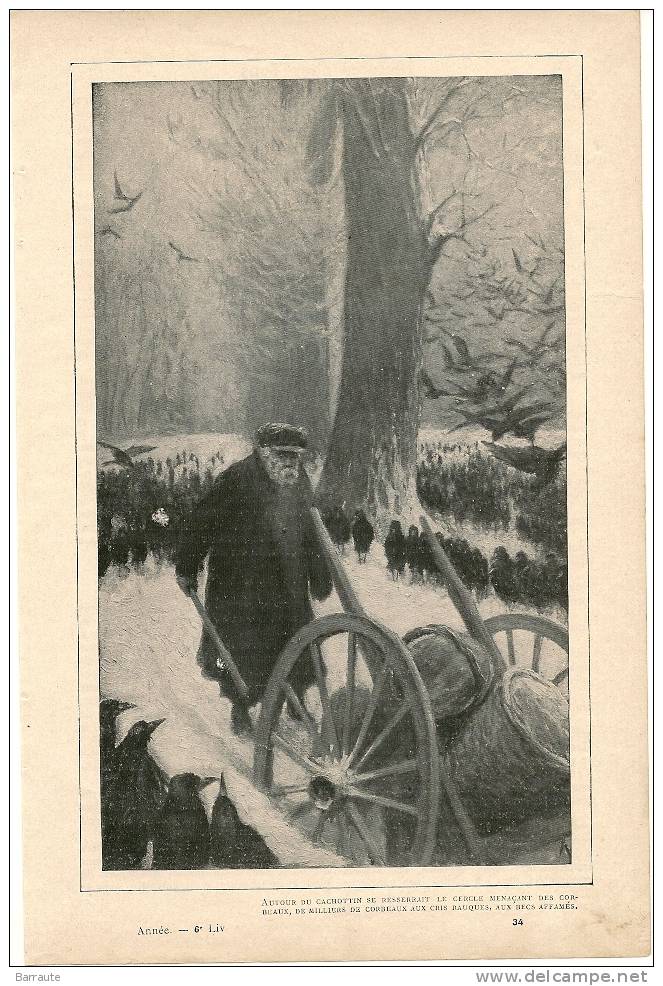 Feuillet ROMAN De 1909 " L'EMOUCHET" Par NORBERT SEVESTRE Illustrations De Signés F.de MYRBACH. - Actie