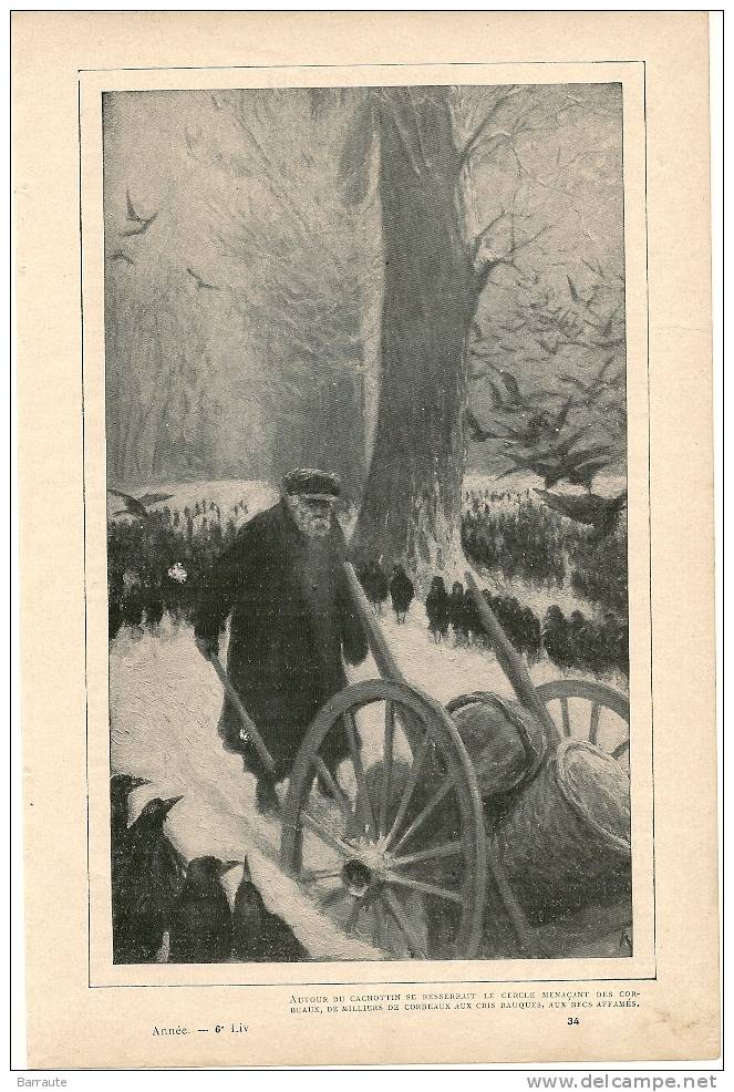 Feuillet ROMAN De 1909 " L'EMOUCHET" Par NORBERT SEVESTRE Illustrations De Signés F.de MYRBACH. - Azione