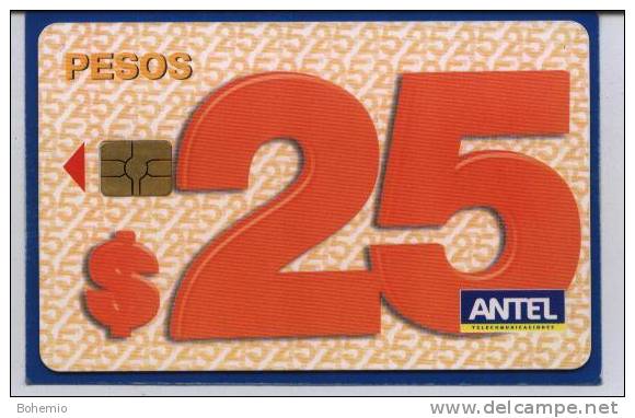 Uruguay TC382b 04/2006 $25 Usted Tiene Derechos. - Uruguay