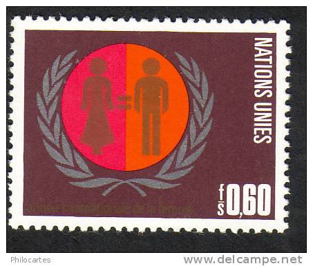 Nations Unies Genève   1975  -  YT  48   - NEUF **  - Cote 1.25e - Nuovi
