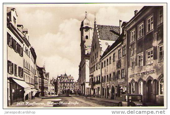 KAUFBEUREN Kaiser Max Strasse - Echte Photo - Bayern - DEUTSCHLAND - Kaufbeuren