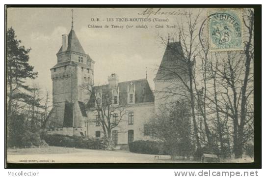 86 LES TROIS MOUTIERS / Château De Ternay (XVe Siècle) Côté Nord / - Les Trois Moutiers