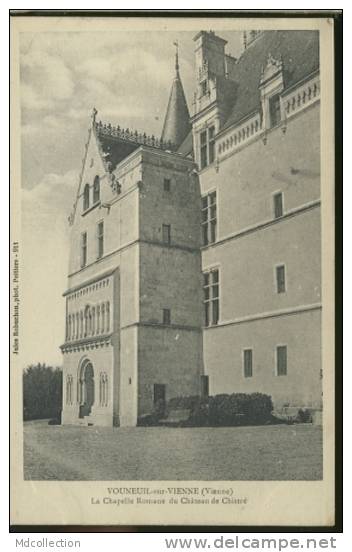 86 VOUNEUIL SUR VIENNE / La Chapelle Romane Du Château De Chistré / - Vouneuil Sur Vienne