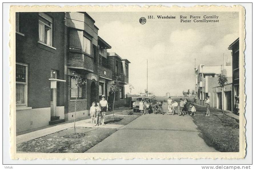 Wenduine :  Pieter Cornillystraat - Wenduine