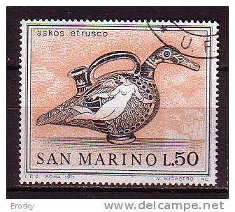 Y8718 - SAN MARINO Ss N°832 - SAINT-MARIN Yv N°787 - Used Stamps