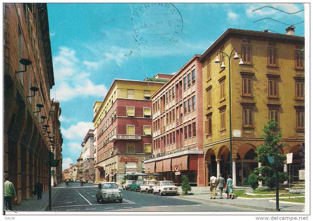 CREMONA  - VIA VERDI - COLORI VIAGGIATA  1973  -  ANIMATA E VETTURE D'EPOCA. - Cremona