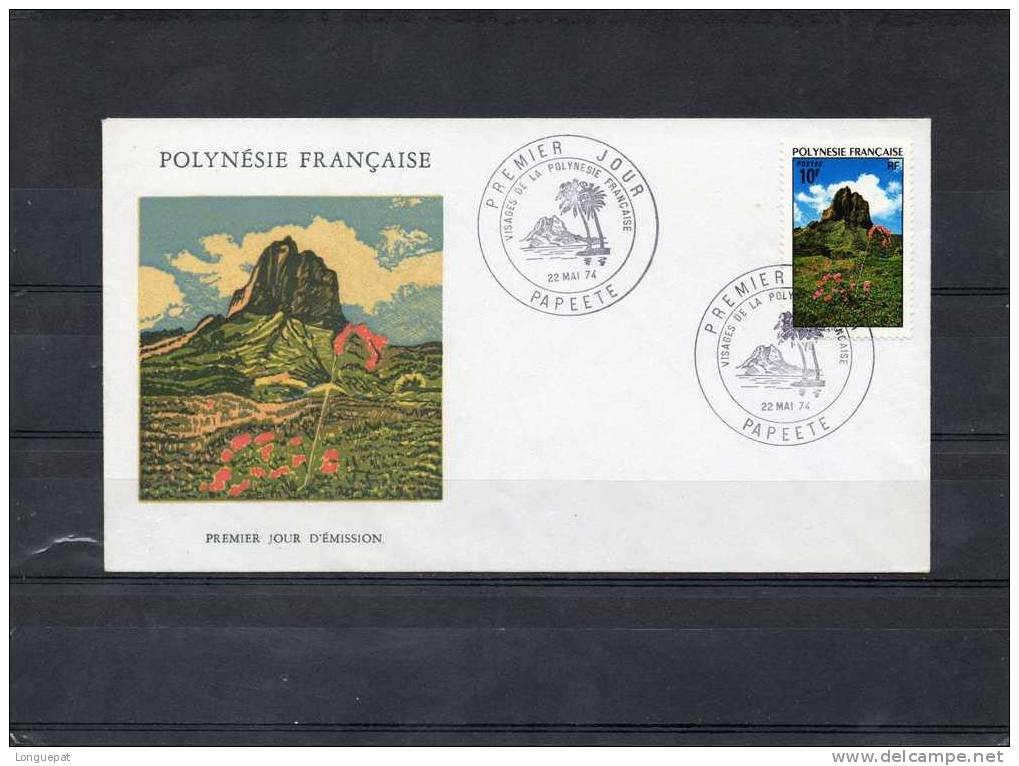 POLYNESIE FRANCAISE : Paysage : De La Polynésie - FDC