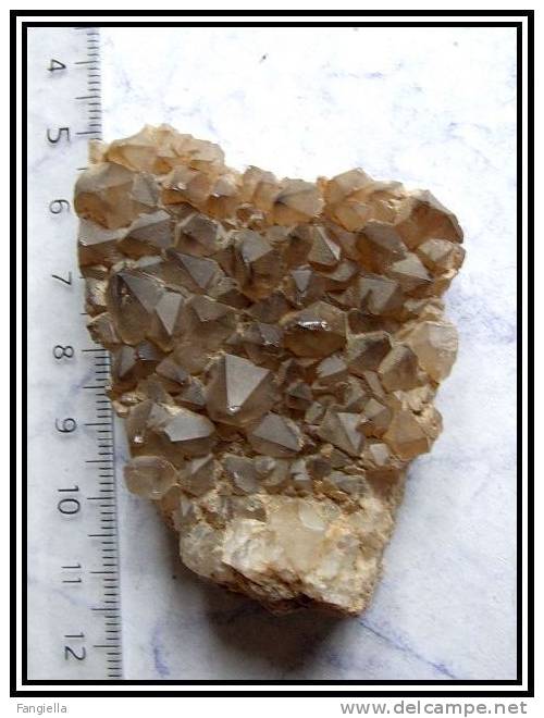 Quartz Fumé De Combronde (63) 68x48mm - 56g - Mineralien