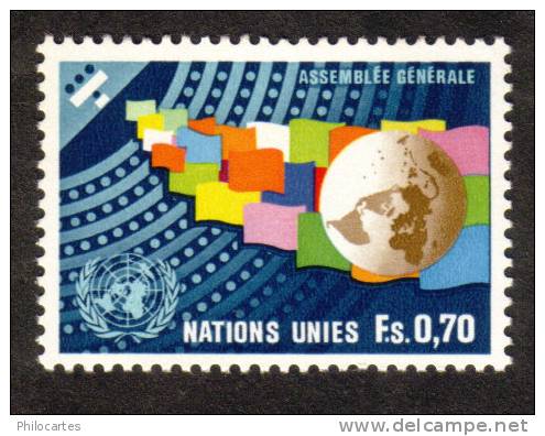 Nations Unies Genève   1978  -  YT  78  -  NEUF ** Sans Charnière  -  Cote  1.25e - Ongebruikt